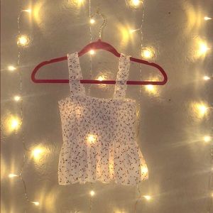 Flower Crop Top